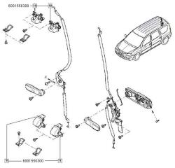 Original Renault Disc frana ORIGINAL RENAULT 6001550300 (6001550300)