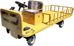 Thor Carucior electric transport marfa cu bancheta si obloane, 1200W, 1000 kg, THOR (40TH237)