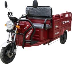Thor Triciclu electric THOR EVO 2000 rosu, 2000W, 72V, 32Ah, cu bena (TEV01R)