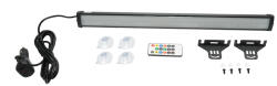  Bara LED RGB auto cu ventuze, Bluetooth, telecomanda, 18W, 12-36V (BK79854)