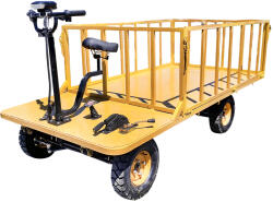 Thor Carucior platforma electric pentru transport marfa 800W, 40V, 2.5x1.25 m, 1000 kg, Thor (40TH241)