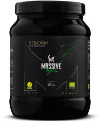Massive Vegan PreWorkout Vegan Bio, Massive Vegan, Fara Cofeina, 500g, 25portii, Aroma Cherry Berry (msv4)