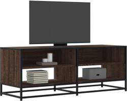 vidaXL Dulap TV stejar maro, 120, 5x40x46 cm, lemn prelucrat si metal GartenMobel Dekor (848893)