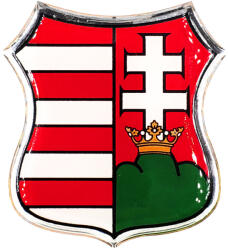  Kossuth címer műgyantás doming embléma (matrica)