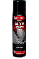 CarPlan Kárpit, - velúr-, műbőr-, vinyl- tisztító hab spray 400 ml, CarPlan Ultra Upholstery Cleaner