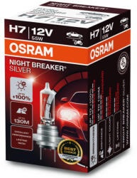 OSRAM Izzó 12V/55W/H7 1db/+100% Osram Night Breaker Silver 64210NBS-HCB