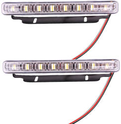 HD DRL Nappali menetfény 2x8db fehér LED LA-589