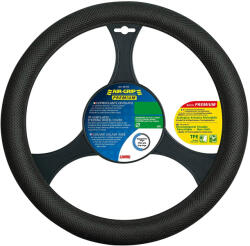 LAMPA Kormányvédő fekete gyöngyvászon 37-39cm AIR GRIP Premium 33111