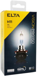 elta Izzó 12V/55W/H11/2db +150% Elta Vision Pro 150 6711TR