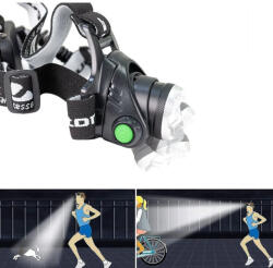Automax Extra erős LED-es, akkumulátoros fejlámpa fényszóró AM2530