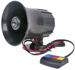 H-Drive Európa Sziréna 3 szólamú 12V/30W kapcsolóval ES06A