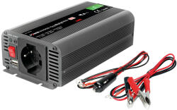 LAMPA Feszültség átalakító szinuszhullámú inverter, 12V > 230V, 300/600W, Lampa PSW300