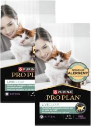 PRO PLAN LiveClear Kitten turkey 2x1,4 kg