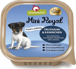 GranataPet Mini Royal Puppy/Junior pulyka és nyúl 150 g 11 db