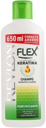 Revlon Șampon Revlon Flex Keratin Fortifying cu Ginseng, Mentol și Keratină, pentru păr fragil, 650 ml