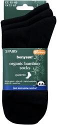 BENYSON® Set 3 Perechi Șosete Bambus Bărbați Mid-High (Quarter) BENYSON®