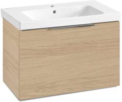 Villeroy & Boch Architectura - Dulap cu lavoar, 75x47x42 cm, 1 sertar, Nordic Oak 4A878001SVJ (4A878001SVJ)