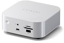 Satechi Thunderbolt 5 CubeDock with SSD Enclosure (2x USB-C 3.2, 2x USB-A 3.2, 2.5 Gigabit Ethernet, SD & microSD Reader) - Silver (ST-DT5CES-EU) (ST-DT5CES-EU)