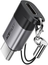 ACEFAST Lightning-USB-C adapter Acefast J19, szürke