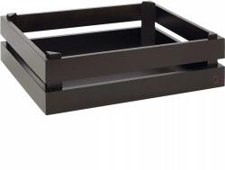 APS Superbox fa doboz, GN 1/2, fekete, magasság: 105 mm, hossz: 350 mm