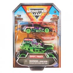 Spin Master Grave Digger mașină de curse și Monster Truck 1: 64 (6072343_GRAVE_DIGGER) Figurina