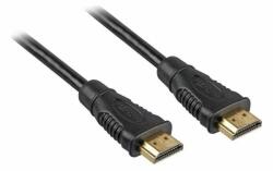 PremiumCord Cablu HDMI-HDMI V1.4, High Speed HDMI, Ethernet, 4096 x 2160, 4K, ARC, CEC, HDCP, Dolby TrueHD, HEC, 10m, aurit, dublu ecranat, PremiumCord (KPHDME10)