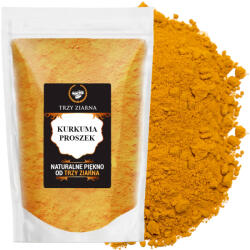 Trzy ziarna Kurkuma Őrölt 200g Természetes aromás fűszer Trzy Ziarna (KURKUMA MIELONA 200g)