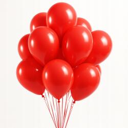 PartyBee Latex lufi csokor szett piros 30cm 10db