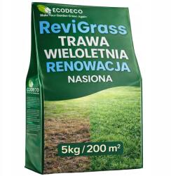 Eco Deco Regeneráló fű Felújító Magok Önsűrítő Gyep szósz 5kg (Trawa Renowacyjna 5kg ReviGrass EcoDeco)
