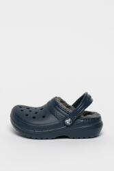 Crocs Crocs, Roomy Fit sarokpántos papucs irhabéléssel, Tengerészkék, 29-30 EU (203506-459-29-30)