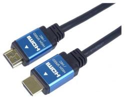 PremiumCord Cablu HDMI, Ultra HDTV 4K@60Hz, Versiunea 2.0b metal, conectori auriti, 5m, PremiumCord kphdm2a5 (kphdm2a5)