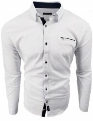 Rawlucci Férfi Ing Fehér Pamut Sign 008 XL 43/44
