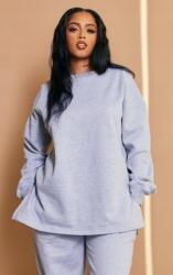 Prettylittlething Szürke Oversize Bélelt Klasszikus Melegítőfelső Prettylittlething M