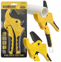 CROWNMAN Csővágó olló 0-42 mm Pvc vágó Pp Pex Peszli Erős Prémium (Nożyce Do Cięcia Rur 0-42 mm Obcinak)