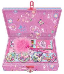 Pecoware Cutie muzicala cu accesorii Pecoware 170176BG, Carton, Fluturi, 3+, Multicolor (170176BG)