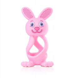 brush-baby Bobbie Bunny Teether bébi rágóka játék Rose Pink (CITIPHARM 5060178103786)