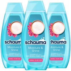 Schauma Moisture & Shine Hajsampon 3x400ml