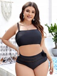 Shein Fekete Klasszikus Fürdőruha Kétrészes Bikini Alsónadrág Shein 50