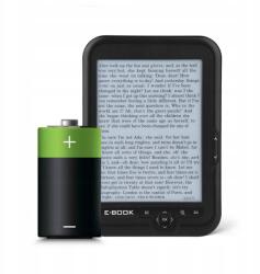  E-book Olvasó 8GB 6 Colos Képernyő Tintapatron 600X800 Usb 2.0 Fekete (XD05668-03)