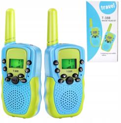  Leopárd Rövidhullámú Rádió Maxlife Walkie Talkie 2 Db T-388 Zseblámpa (AGPOL)