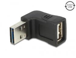 Delock Адаптер Delock - 65521 (USB2.0, мъжки A - женски A, завъртян нагоре/надолу) (65521)