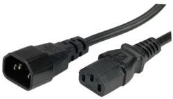 Valueline Захранващ кабел iec 320 c13-c14, f/m, 1 м, черен 19.99. 1510-20 (19.99.1510-20)