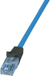 LogiLink Premium пач кабел, Cat. 6A, U/UTP, 10G/PoE/HDBT, син, 5 м