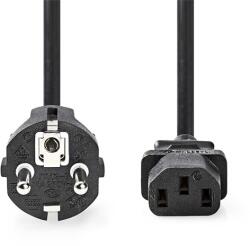 Nedis Захранващ кабел Nedis CEGL10030BK30 IEC-320-C13, 3 x 1 mm, дължина 3 m (CEGL10030BK30)