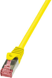 LogiLink Пач кабел PrimeLine, Cat. 6, S/FTP, жълт, 5 м (CQ2077S)