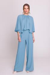 Stylove Női Elegáns Női Overál Széles Ujjú Kék 36-OS (S397 ZIM. NIEB. S)