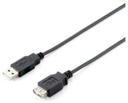 Equip Кабел за оборудване - 128850 (usb2.0, удължител a-a, мъжки/женски, двойно екраниран, 1, 8 м) (128850)