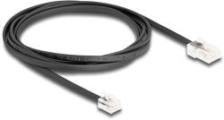 Delock Телефонен кабел RJ45 мъжки - RJ11 мъжки черен 2 м