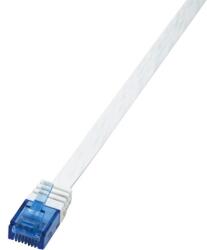 LogiLink RJ45 CAT5e UTP M/M кабел за данни 2 м бял CP0135 (CP0135)