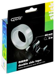 GRAND Двустранна самозалепваща лента GRAND 40mm x 5m NANO 130-1957 (130-1957)